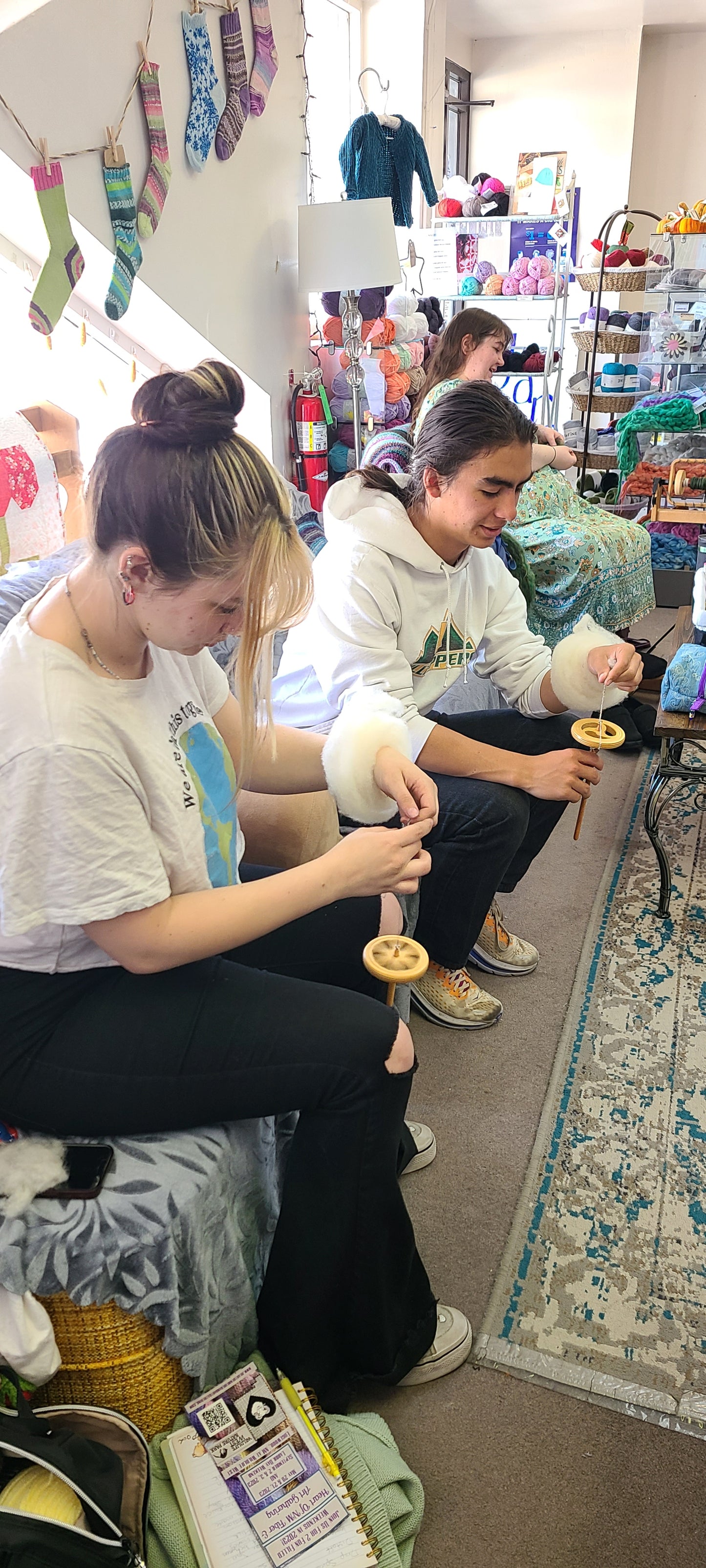 CLASS - Give Spinning a Whorl with Joy Getha, November 17th, 2024, 11am-2:30pm