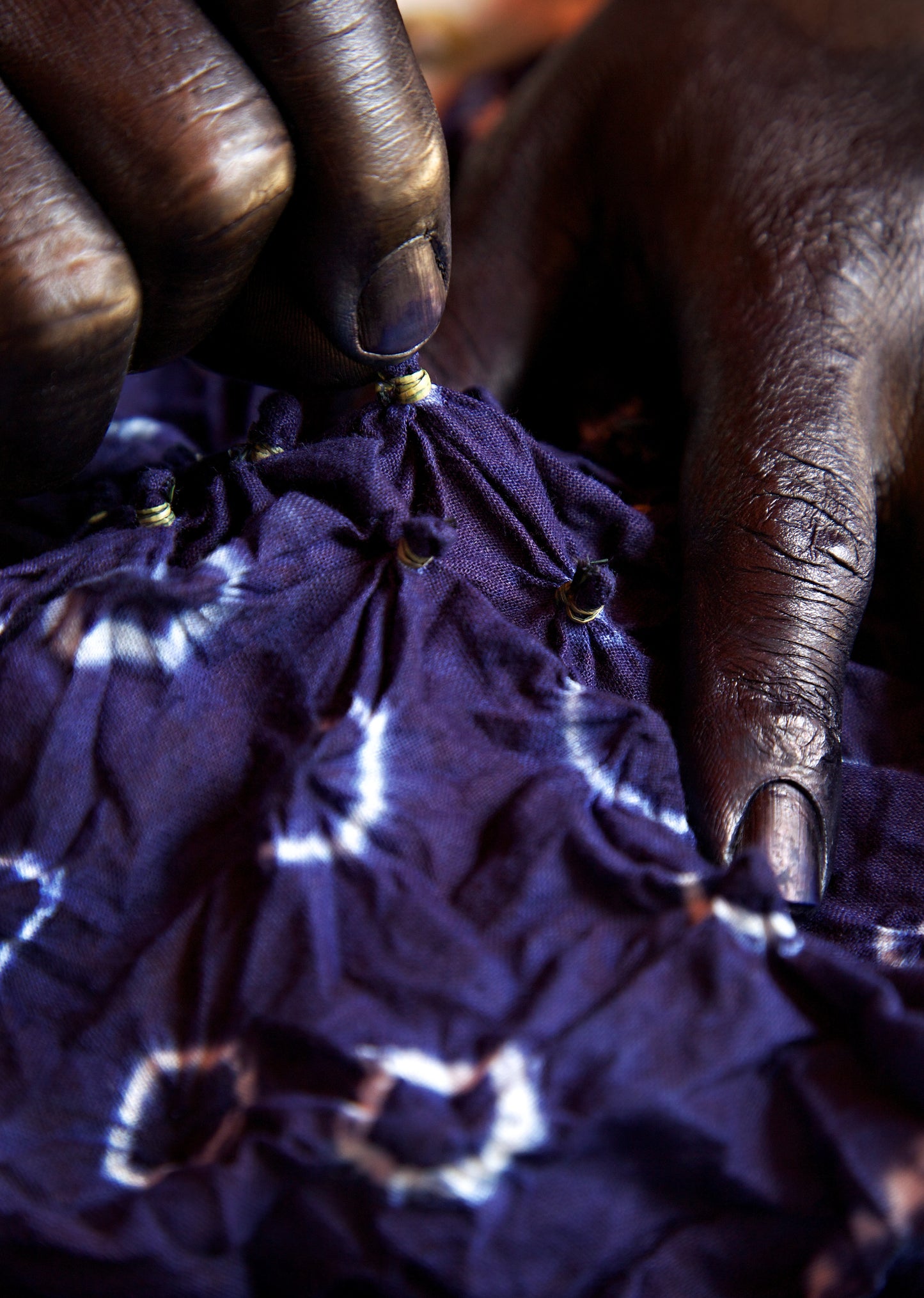 CLASS: Traditional Yoruba Adire Eleko: Indigo Tie-dye Workshop with Gasali Adeyemo: Thursday-Saturday, August 13th-15th, 2026: 10:30am-4:30pm