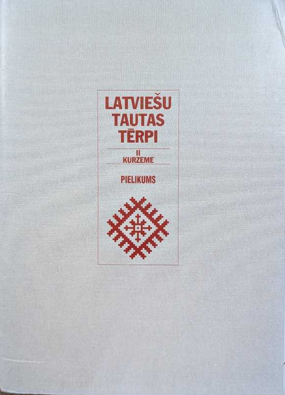 Latviesu Tautas Terpi Volume 2 with Folio