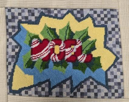 * Noel Needlepoint Bag