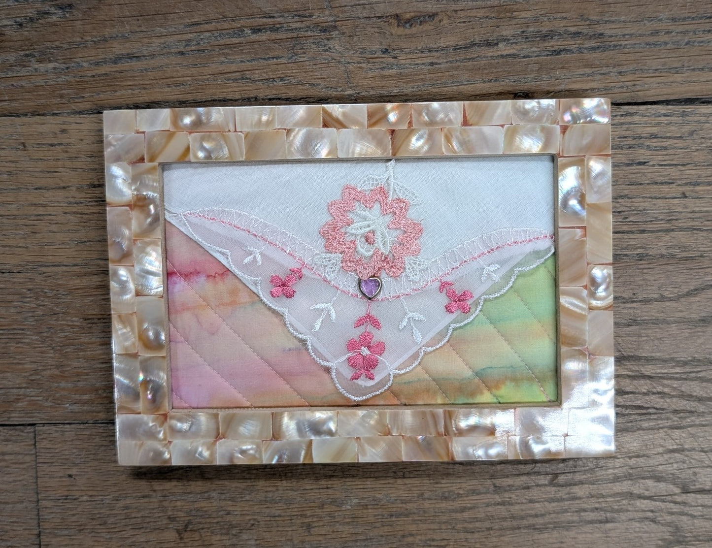 *Fabric Quilted Frame