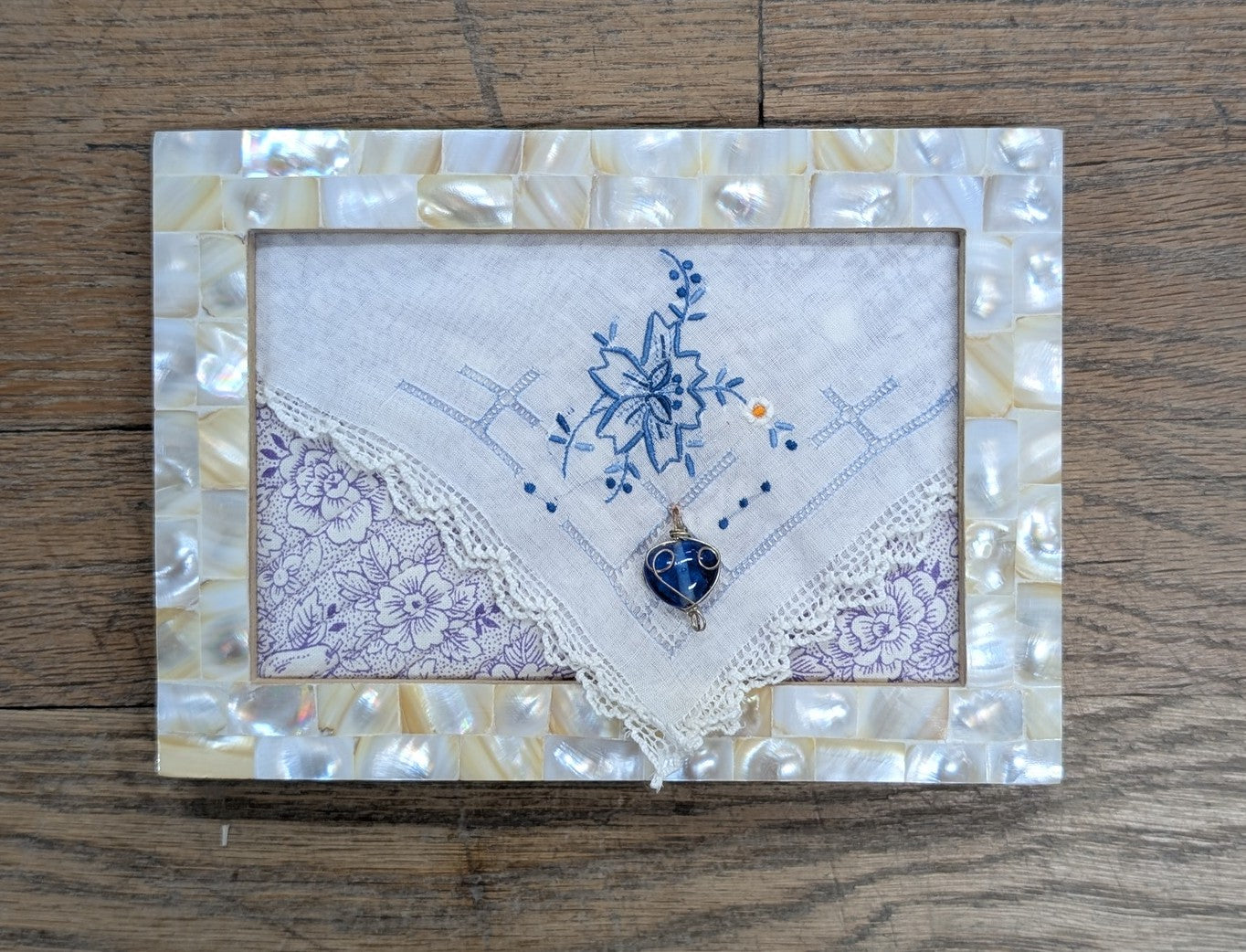 *Fabric Quilted Frame