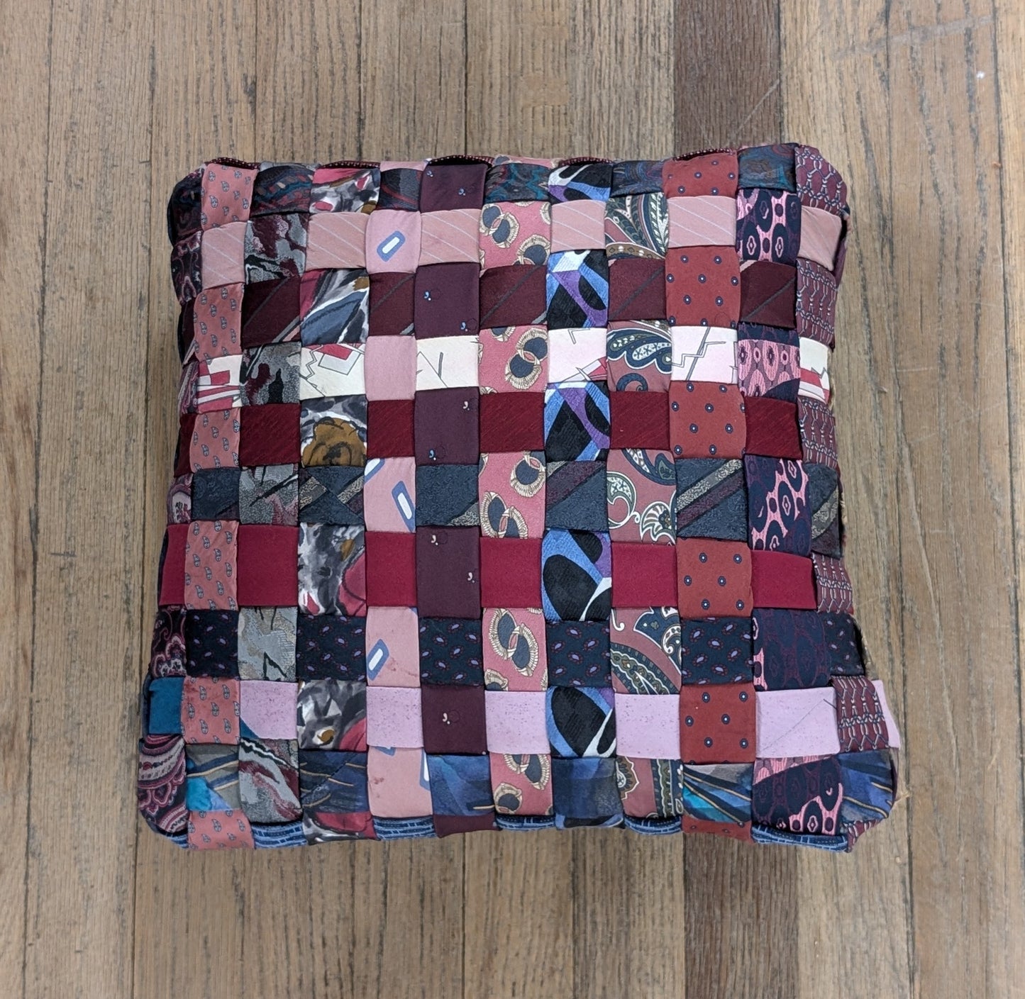 *Silk Tie Pillow