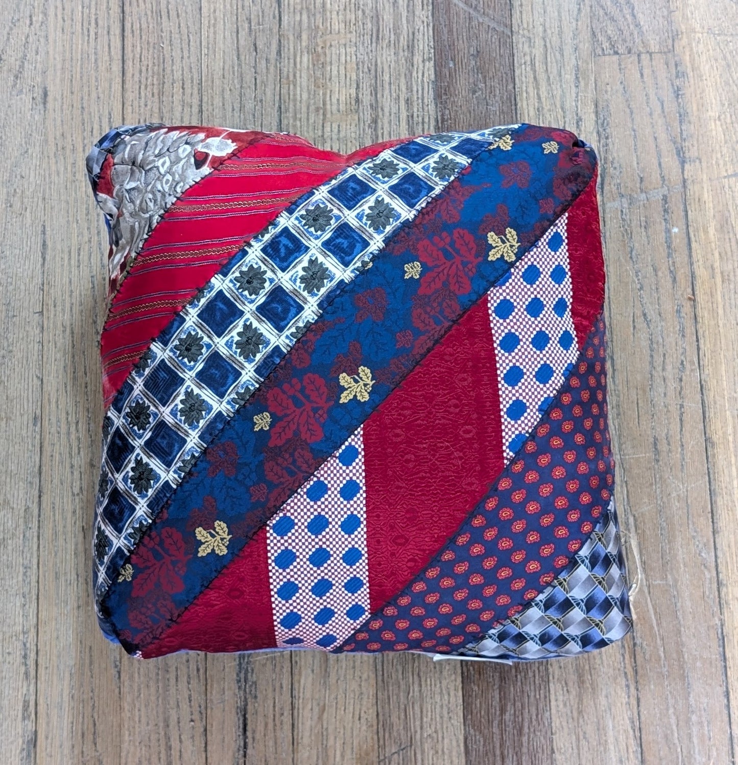 *Silk Tie Pillow