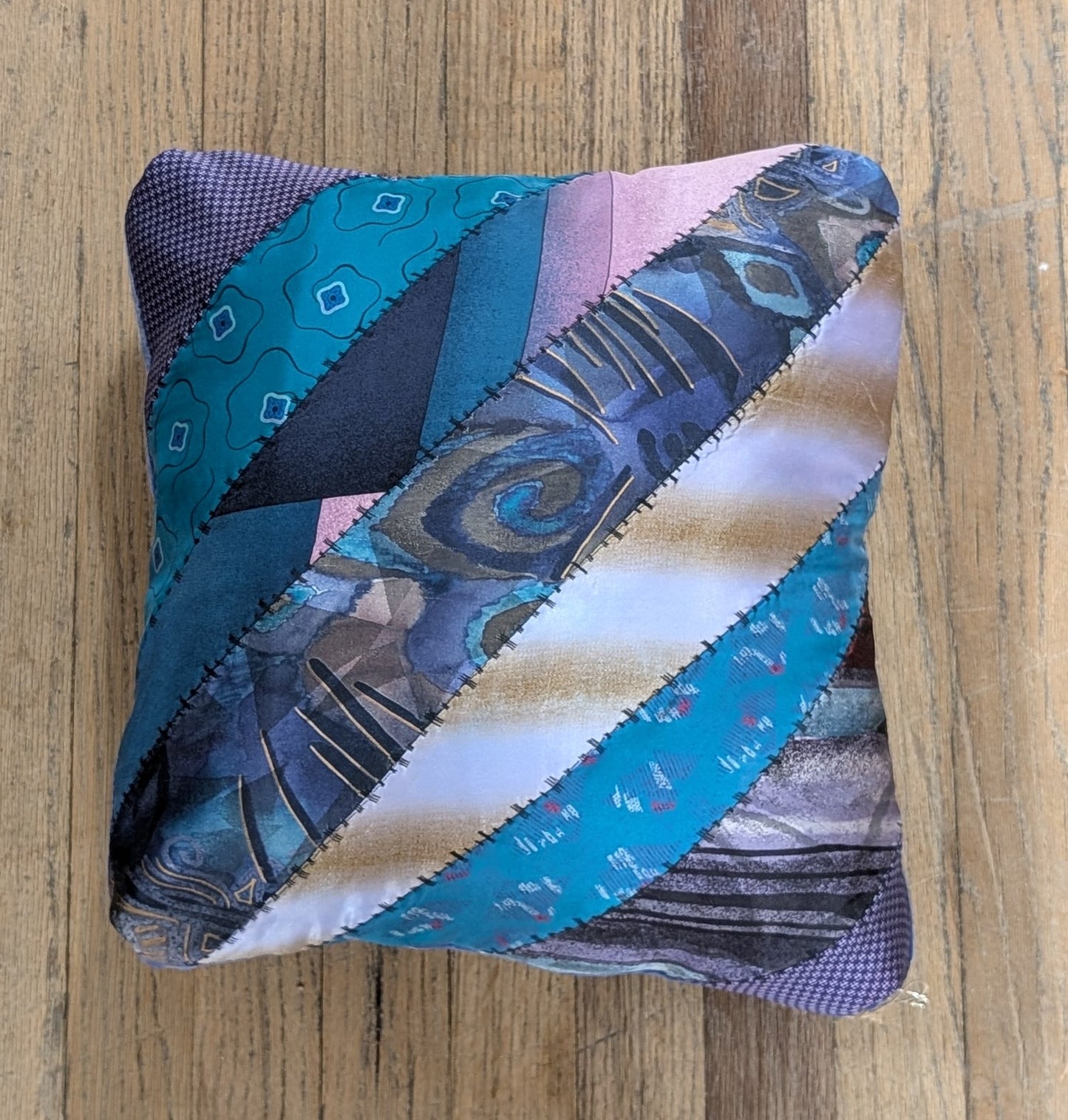 *Silk Tie Pillow