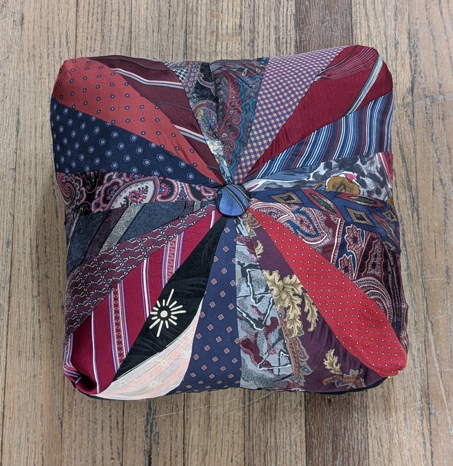 *Silk Tie Pillow