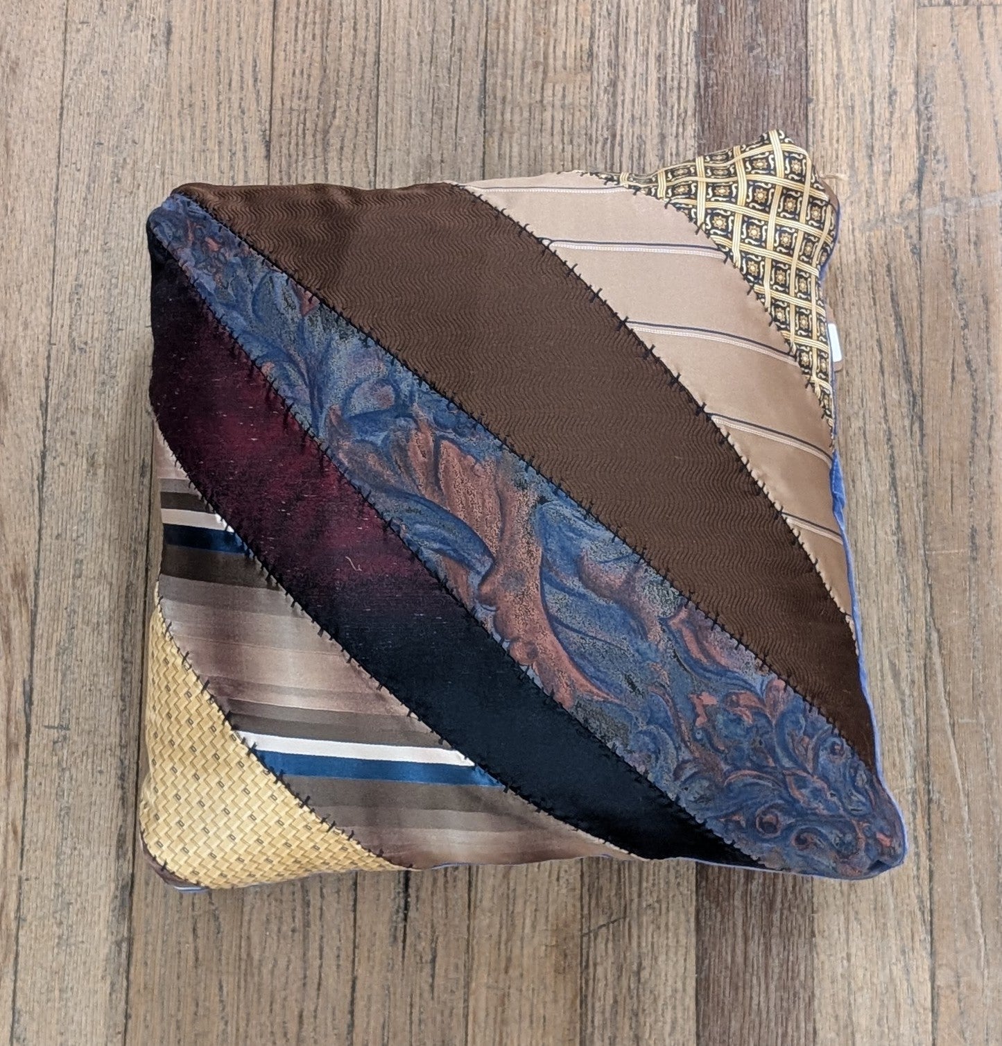 *Silk Tie Pillow