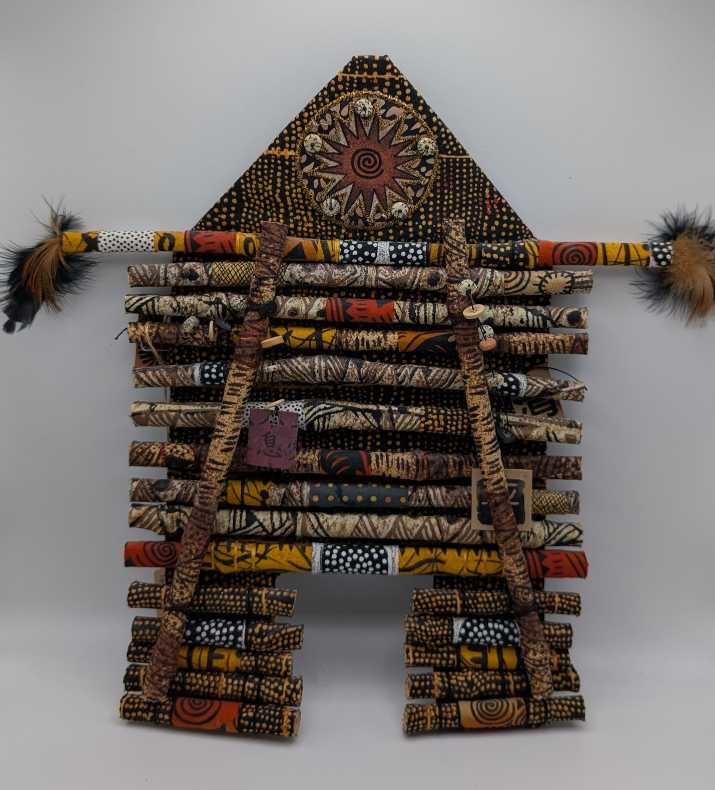 Paper Mixed Media Wall Hanging