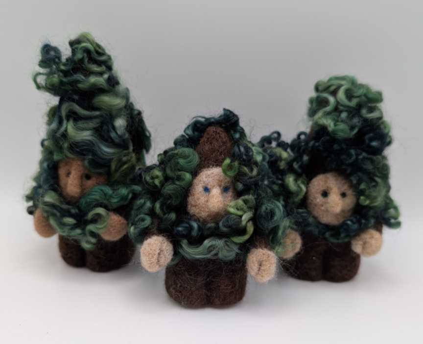 Curly Locks Gnome Family