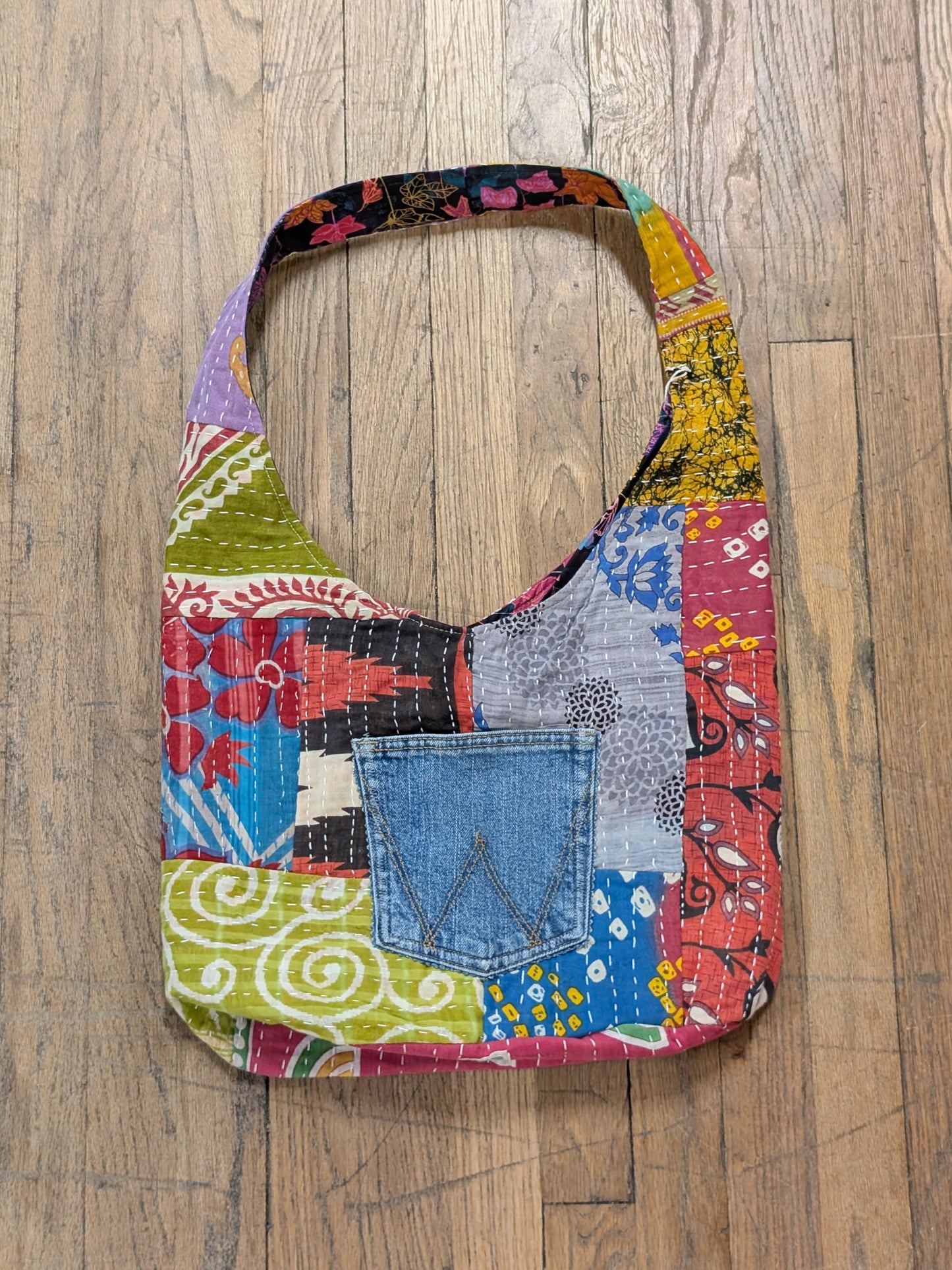 * Kantha Boho Bag