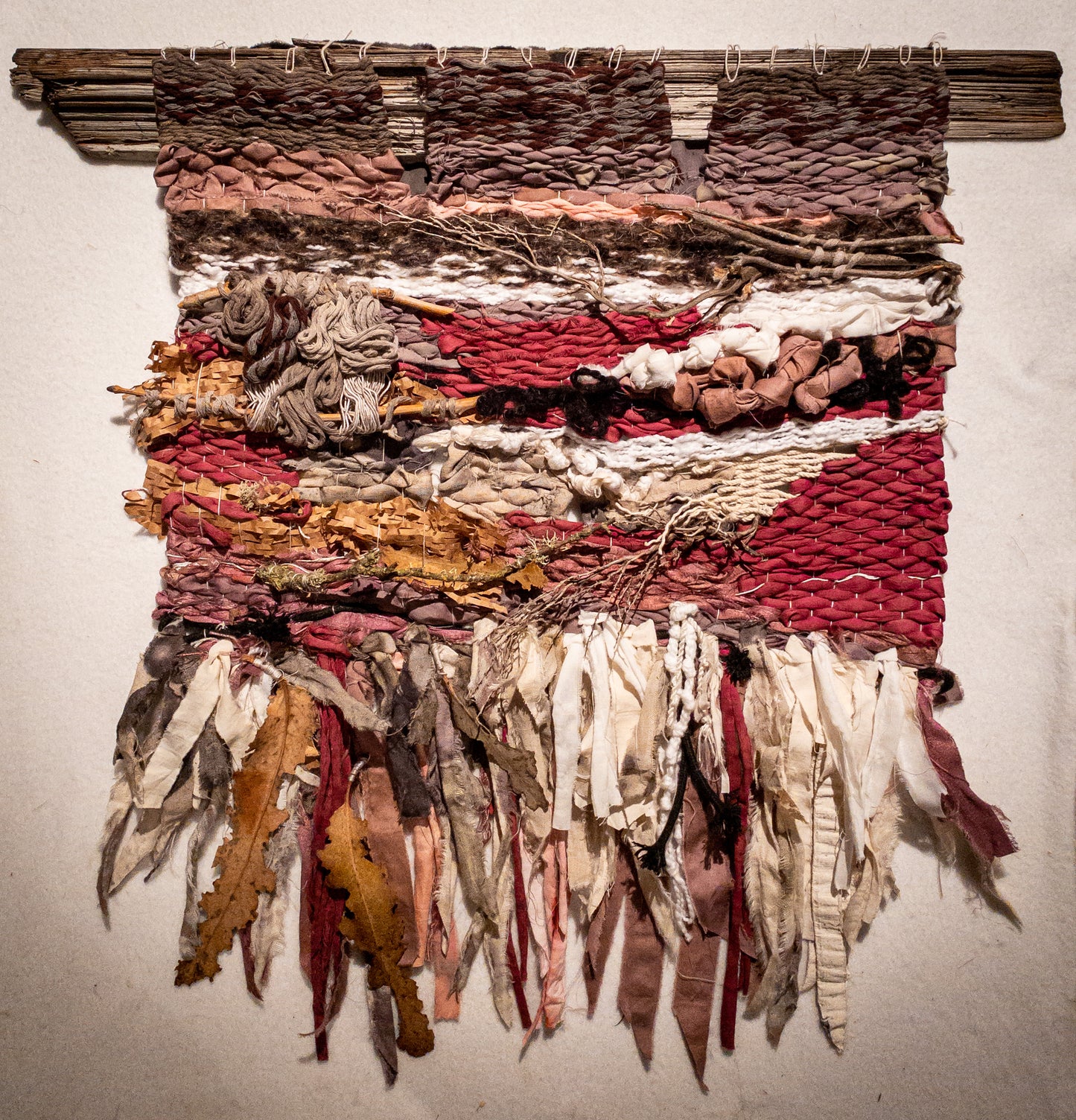 CLASS: Mixed Media Weaving on a Simple Loom with Vicki Assegued Live Zoom Class! Saturday, May 24th, 2025: 11am-5pm, Mountain Time.