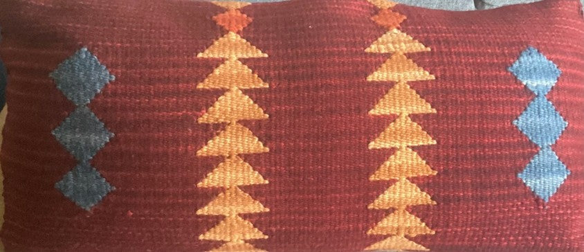 * Sunrise at the Bosque" Pillow