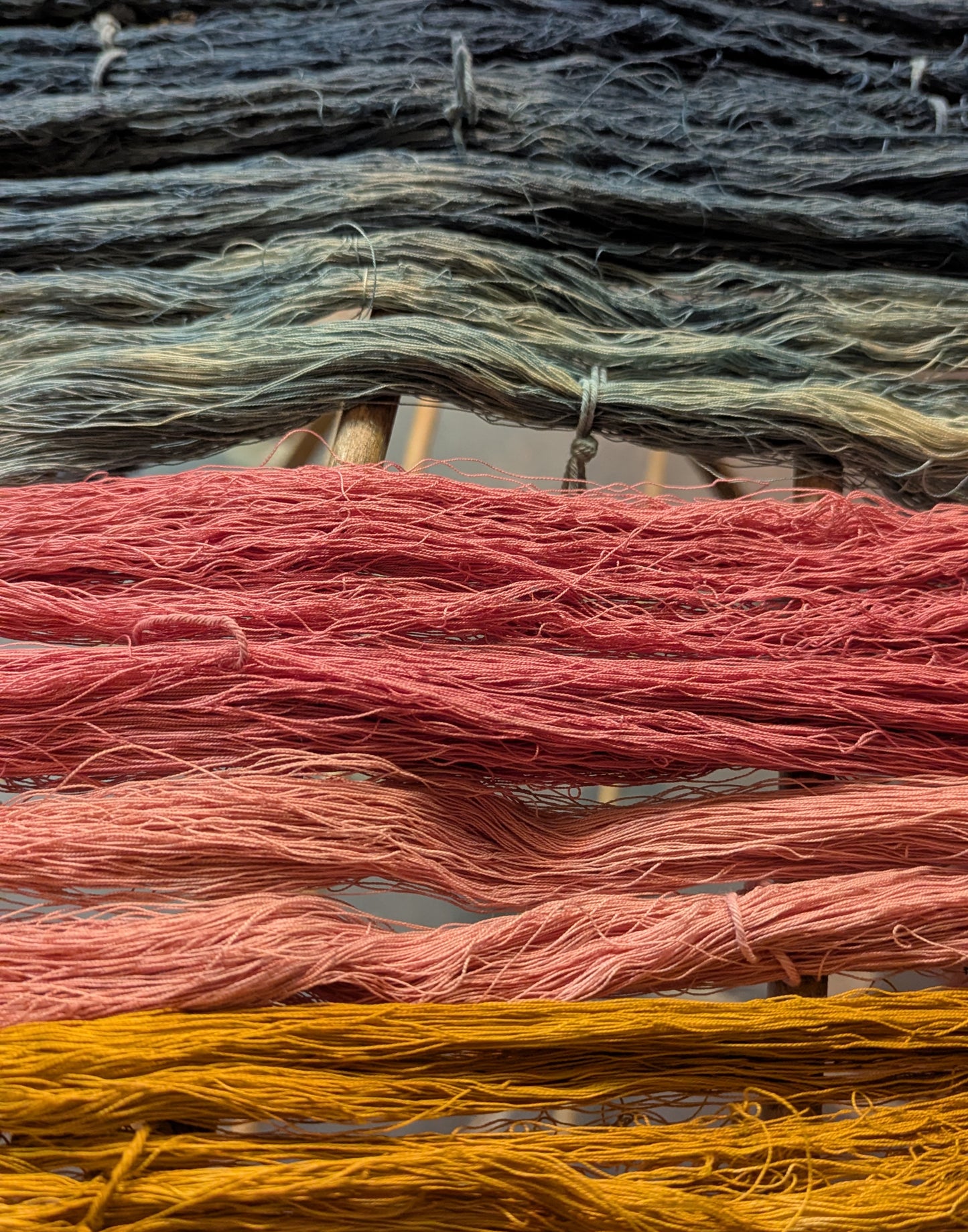 CLASS: Natural Dyeing Wool with Bailey Constas: Monday, June 8th, 2026: 1:00pm-5:00pm