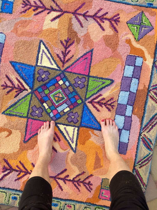 CLASS: Introduction to Rug Hooking with Laura Salamy: Friday, February 27, 2026: 11am-4pm