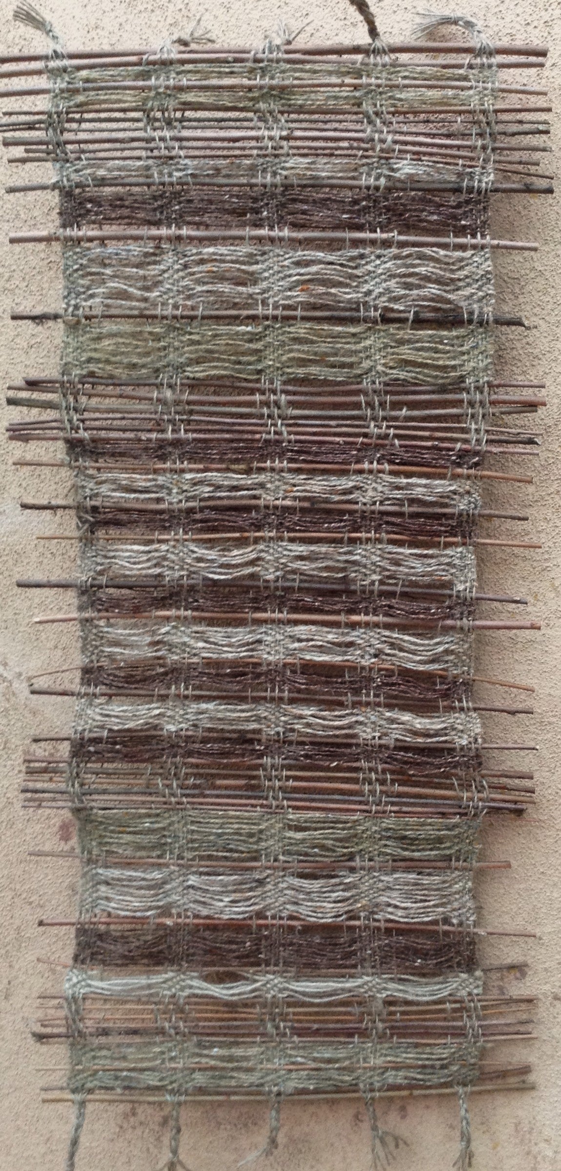 * Willow Wool Hanging 35" x 17"