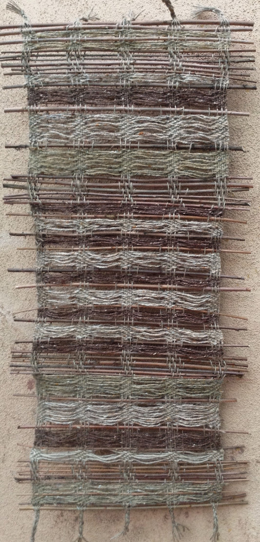 * Willow Wool Hanging 35" x 17"