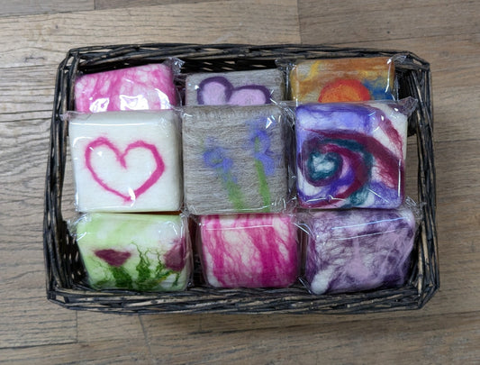 * Felted Soaps