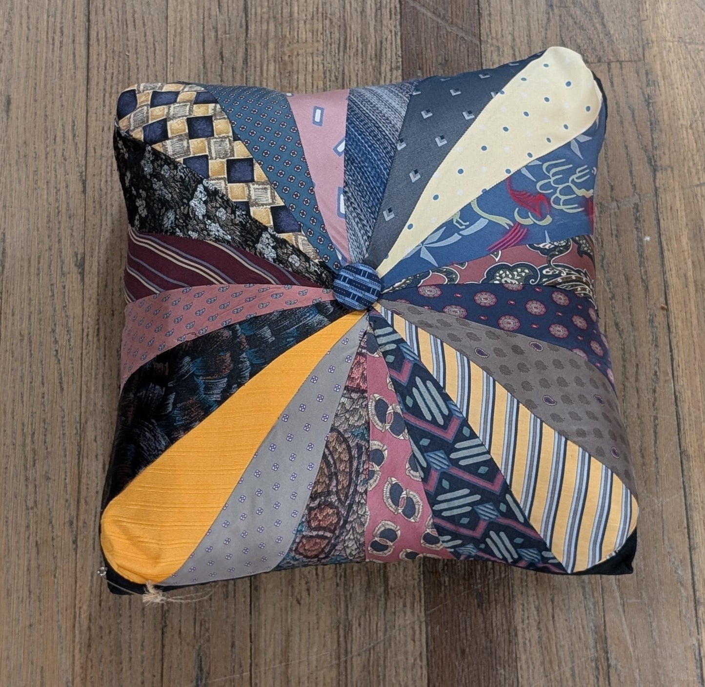*Silk Tie Pillow