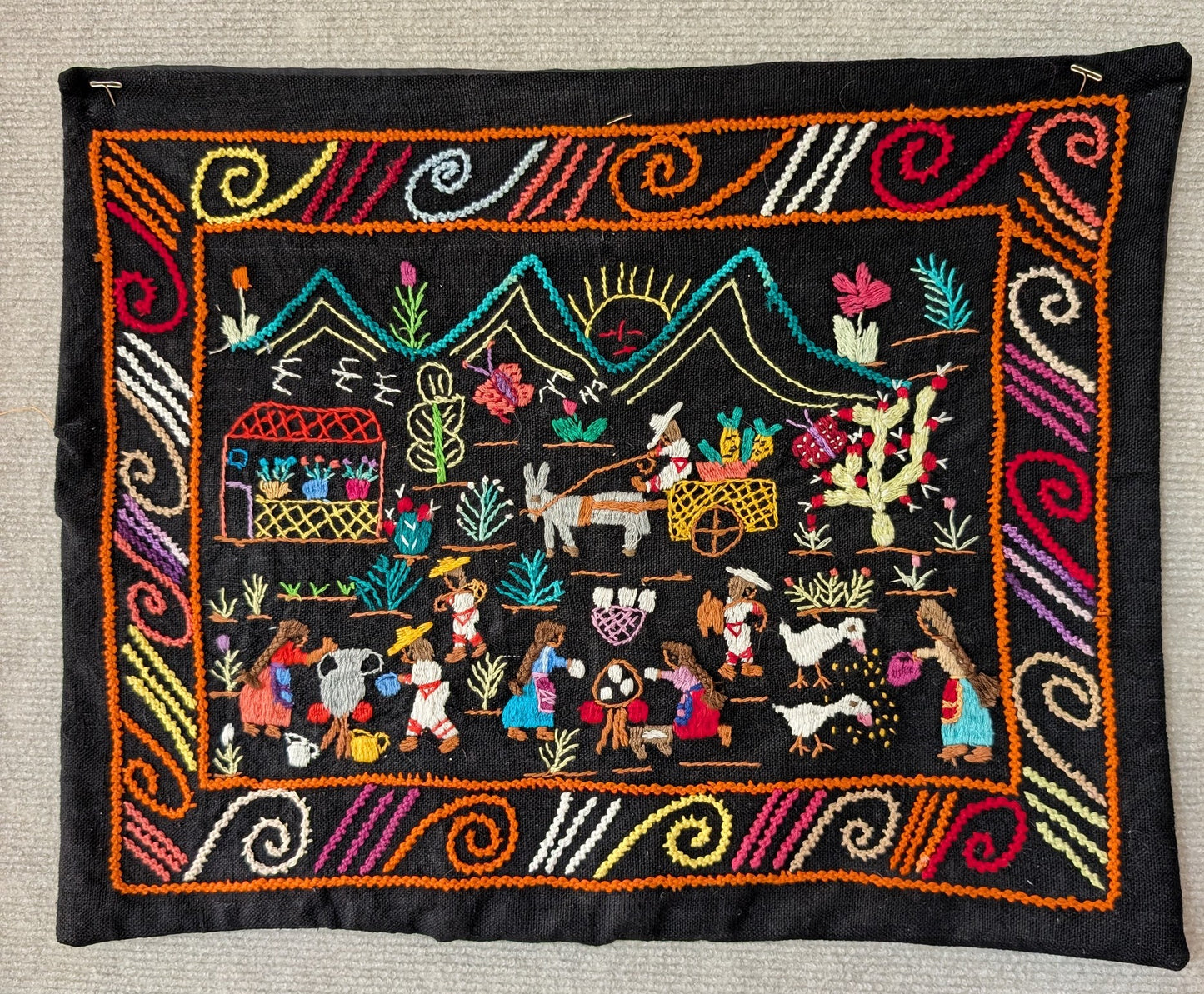 Embroidered Wall Art