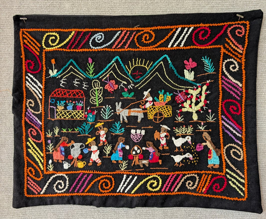 Embroidered Wall Art