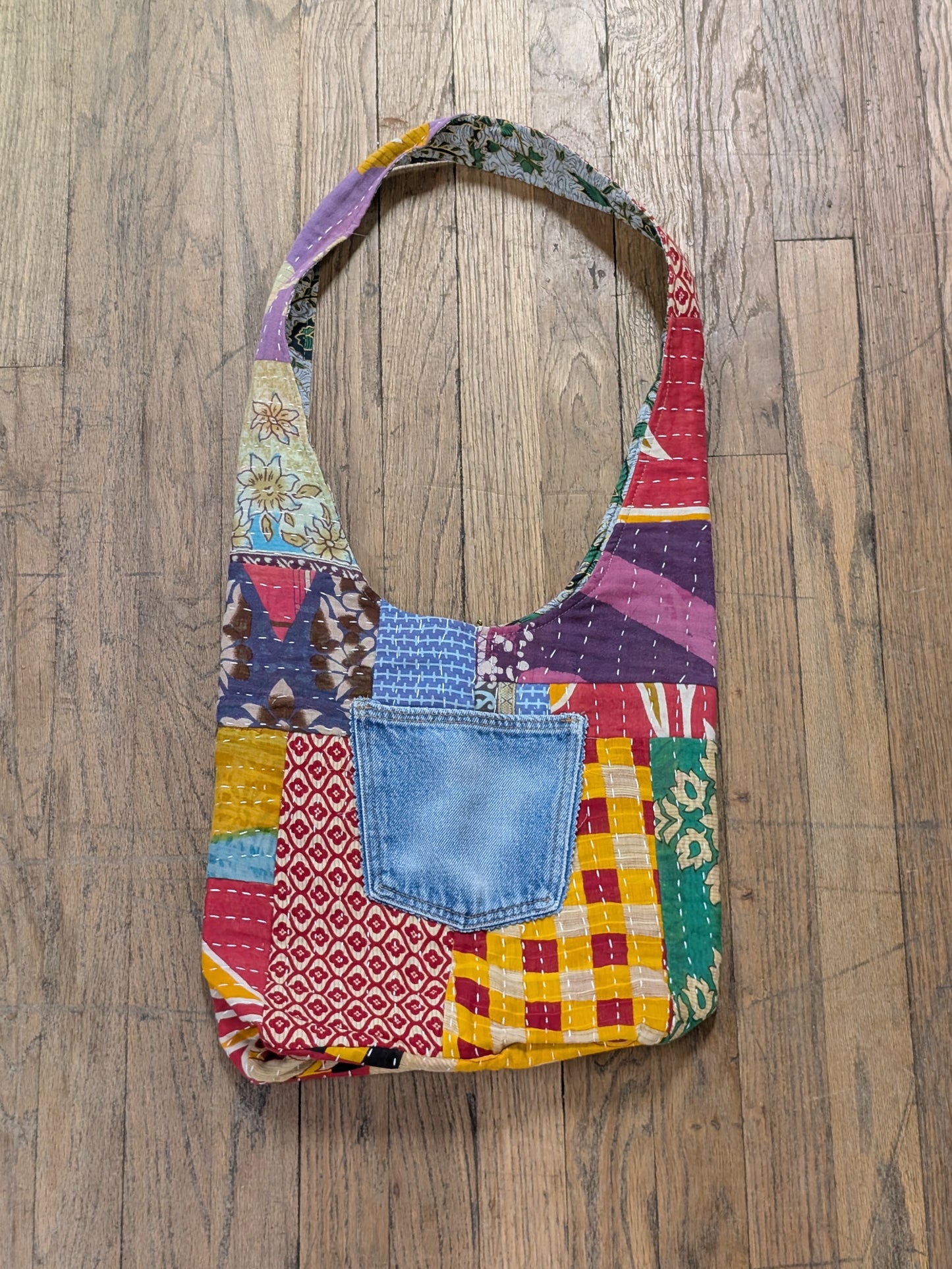 * Kantha Boho Bag