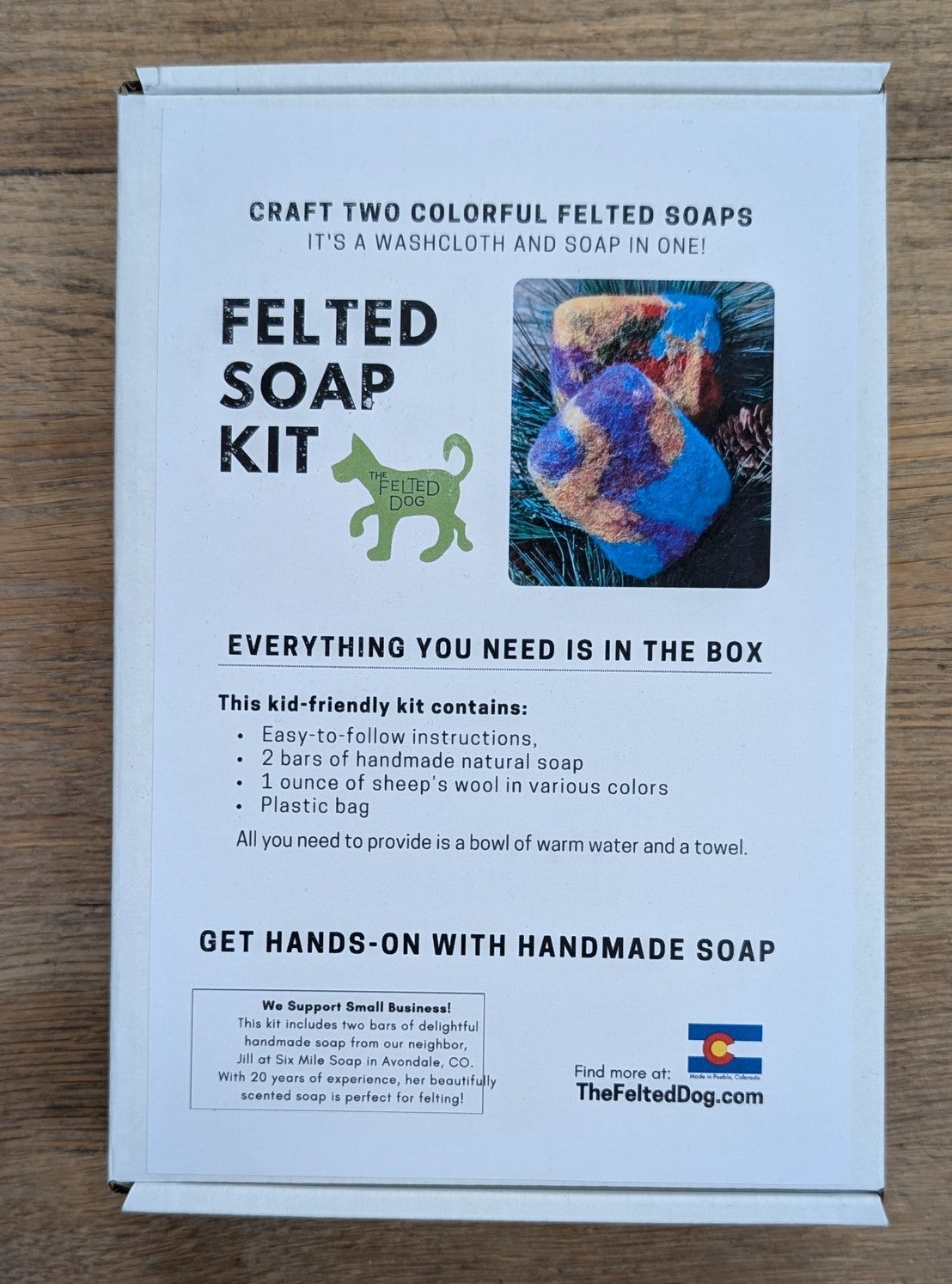 Felted Soap Kit