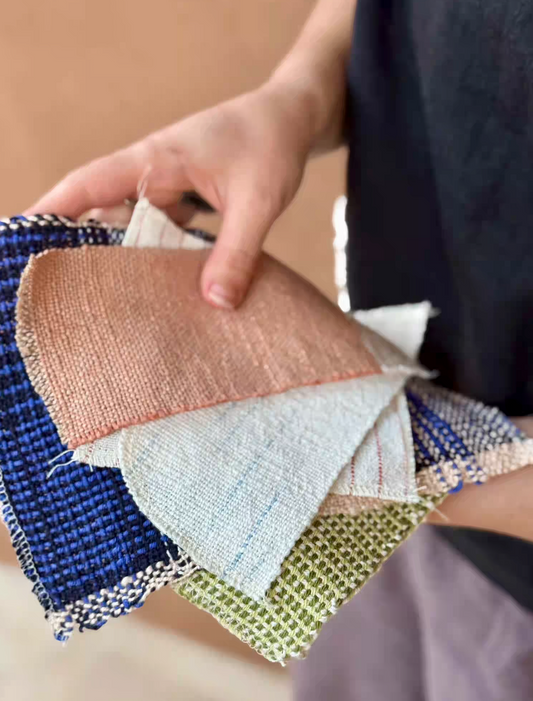 CLASS: Weave & Sew: Handwoven Pockets for Your Wardrobe with Sedona Rigsby  September 27th, 10:30am-6:30pm, 2025