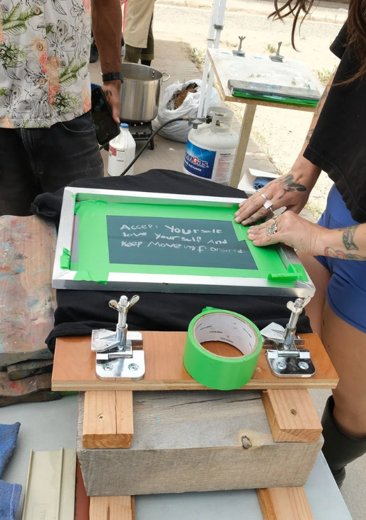 CLASS: Introduction to Silk Screening with Gel Lister, December 12th & 13th, 12pm-4pm, 2025