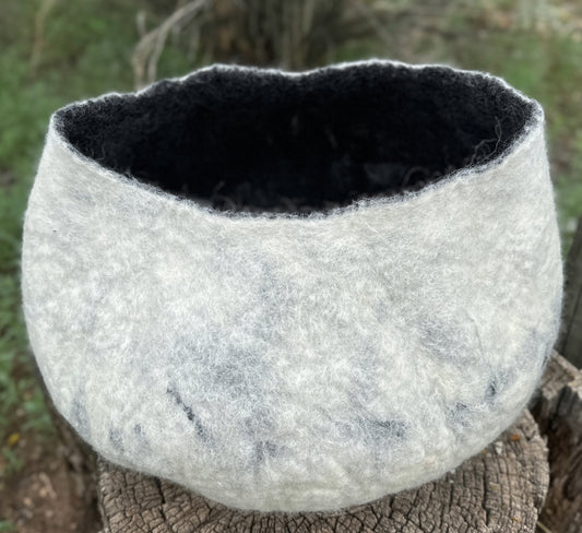 CLASS: Wet Felted Vessels with Churro Wool with Andrea Dupree: Saturday, April 25th, 2026: 1:00pm-4:00pm