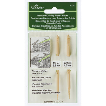 Bamboo Knitting Repair Hook